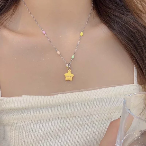 สร้อยคอ Star จี้สร้อยคอ Collarbone Chain - Image 4