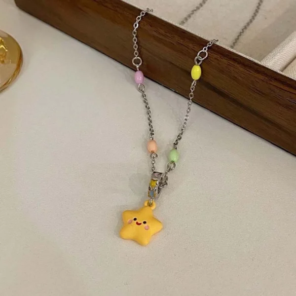 สร้อยคอ Star จี้สร้อยคอ Collarbone Chain - Image 2